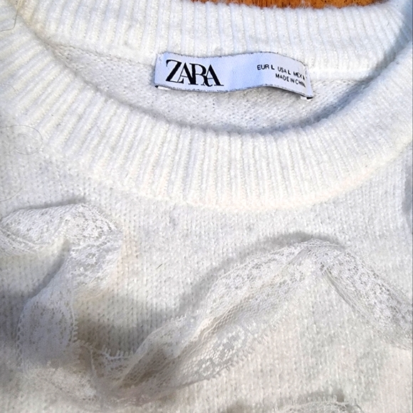 Zara Ruffled Sweater - Picture 7 of 7